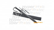 épée Fantasy Master sword defender avec 2 kunais noir