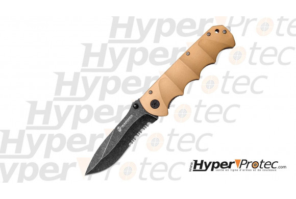 Couteau de poche United Cutlery USMC Warrior avec ouverture assistée