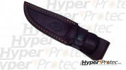 Etui cuir du Poignard de luxe MUELA Setter lame acier Hyper tranchant