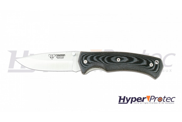 Couteau de chasse pliant cudeman avec poignée Micarta