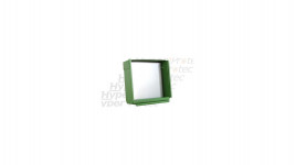 Porte cible plat 17x17cm pour tir au plomb