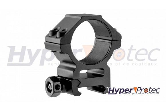 Jeu de deux colliers UTG de 1 pouce sur rail de 22mm élévation medium