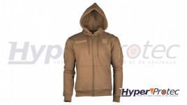 Gilet À Capuche Dark Coyote