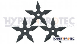 Etoiles de Ninja 5 Branches Caoutchouc - Shuriken