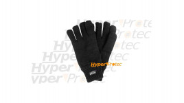 Gants noirs extensibles Thinsulate - taille moyenne 8 à 10