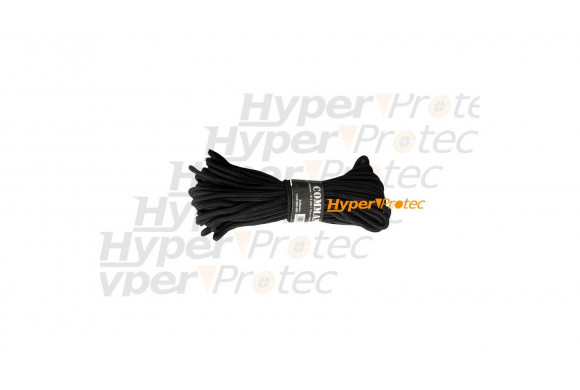 Corde noire épaisseur 5 mm
