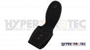 Porte menottes noir avec bouton pression