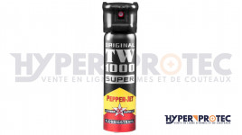 Vaporisateur lacrymogène de défense au poivre - 75 ml
