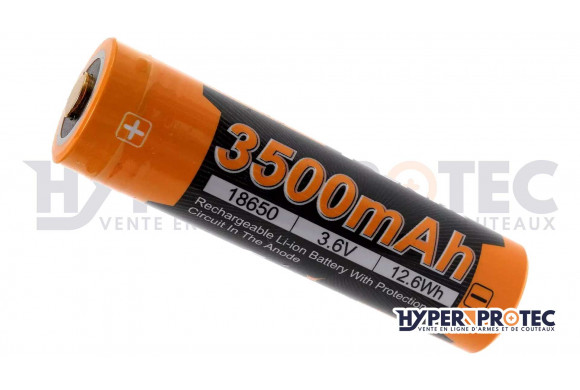 PILE Rechargeable Fenix ARBL18-3500 - Batterie 3.6V - 3500 mAh