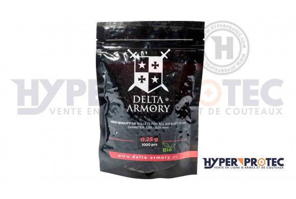 Delta Armory Bio BBS - Billes Airsoft