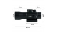 Dot sight 3x44 point rouge et vert avec flip-up cover