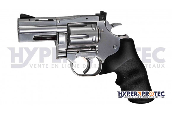 Revolver à plomb Dan Wesson 715 Canon 2,5 pouces Silver