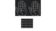 Tableau correspondance de Gants tactique Mechanix original
