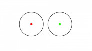 Dot sight 3x44 point rouge et vert avec flip-up cover
