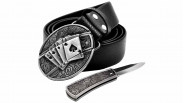 Boucle De Ceinture Couteau Poker