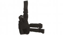 Holster de cuisse pour gaucher - Noir
