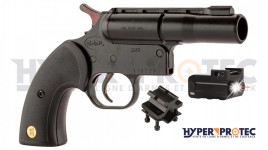 Pistolet de défense à balles caoutchouc GC27 Tactical Gomm cogne Cal 12 50