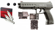 Pack Défense Pistolet Balle Caoutchouc LTL Charlie Cal.50