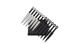 Set de 12 Kunais de lancer Perfect Point