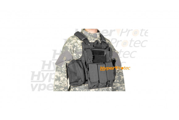 Veste gilet tactique lourde Swiss Arms noire
