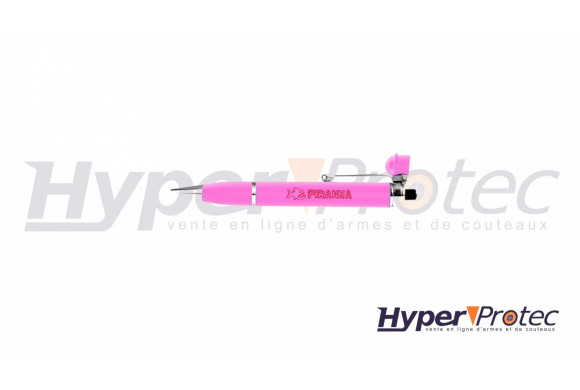 Stylo de défense au poivre qui écrit véritablement - rose