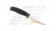 Poignard de chasse vert, lame inox, modèle Companion MG