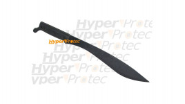 Machette noire kukri avec son étui de transport - 48 cm