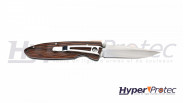  Couteau pliant Mcusta manche en Cocobolo - 19 cm ouvert