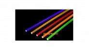 Fibre optique 1 mm TRUGLO (coloris au choix) lot de 2 brins 13 cm à couper
