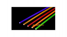 Fibre optique 1 mm TRUGLO (coloris au choix) lot de 2 brins 13 cm à couper