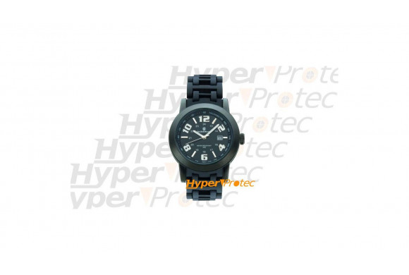 Montre Smith Wesson avec bracelet noir