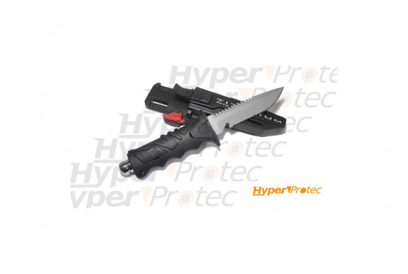 Couteau plongée Ocean Master QT500 Saw-L