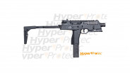 Réplique airsoft GBB pistolet Mitrailleur MP9 A3 B&T noir - 1 joule