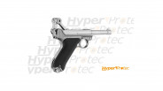 Pistolet airsoft WE P08 agrenté Gaz GBB - cal 6mm bbs